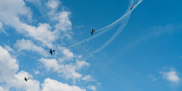 Art Deco Festival Memorial Flying Display 600x300