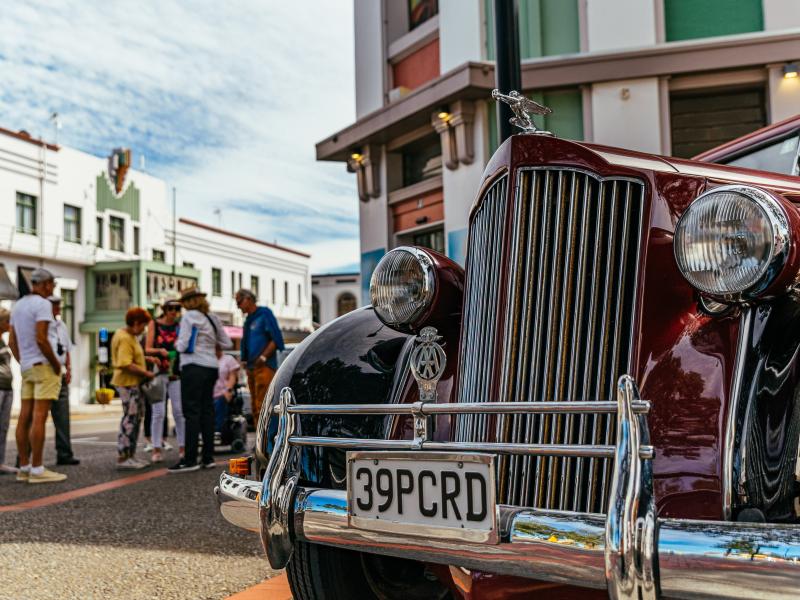 Daily guided walks and vintage car tours